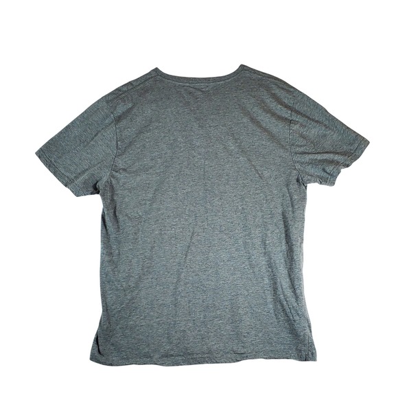 MTX Audio American Flag V Neck T Shirt Gray XL Mens Womens Graphic Tee - Picture 5 of 7